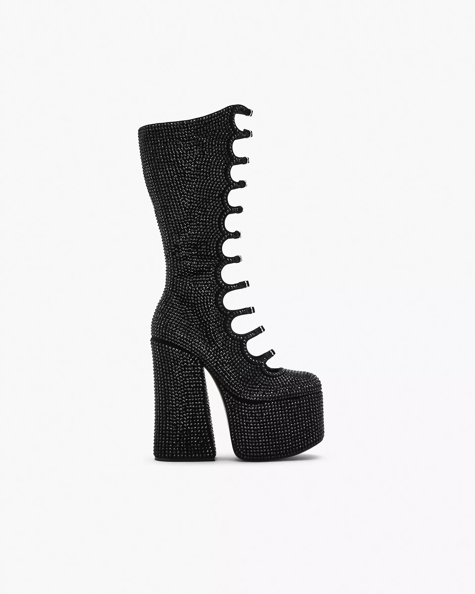 The Rhinestone  Kiki Knee-High Boot