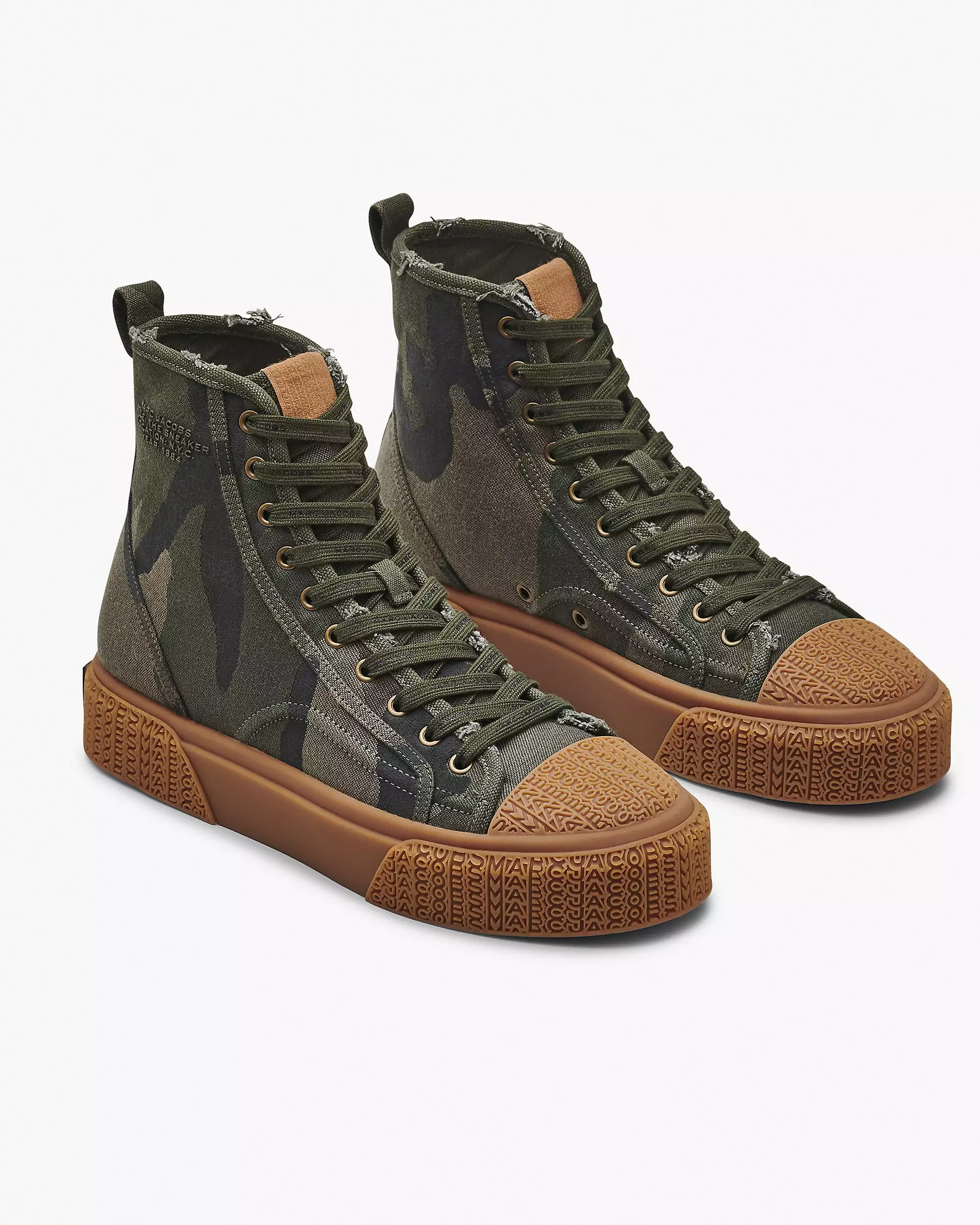 The Camo  Jacquard High Top Sneaker