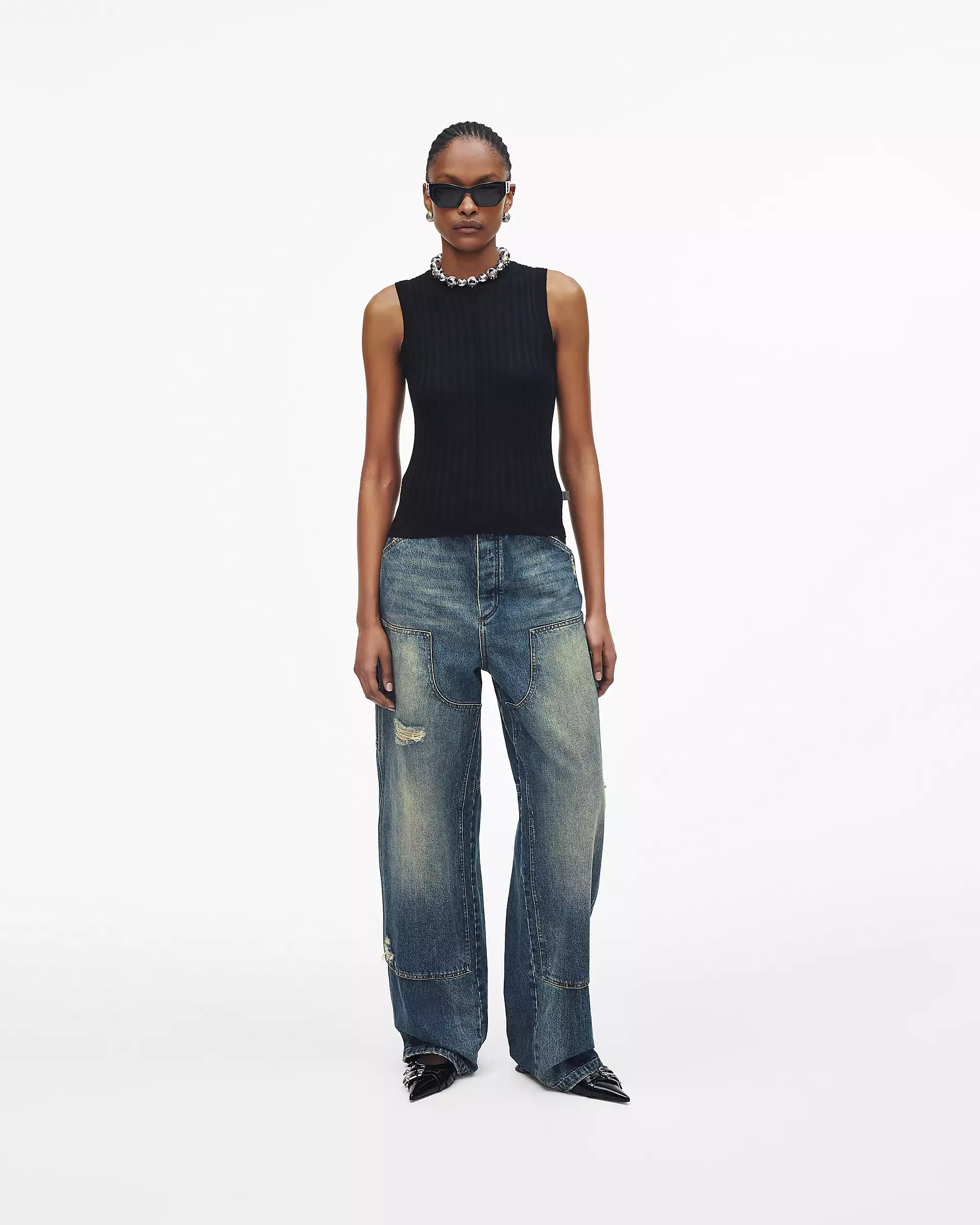 Fine Ribbed Merino Tank