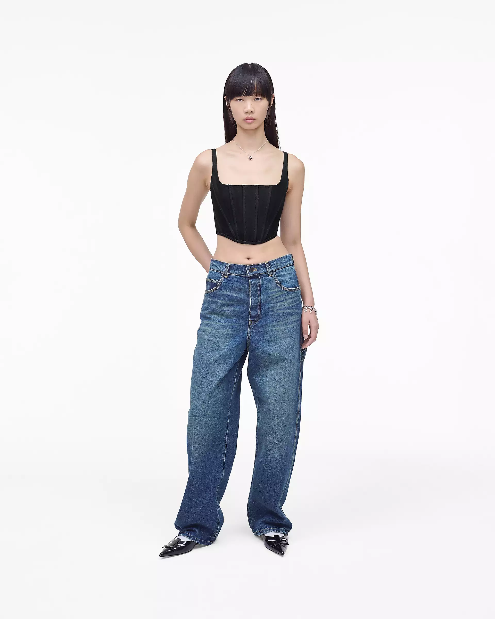 The Denim  Bustier