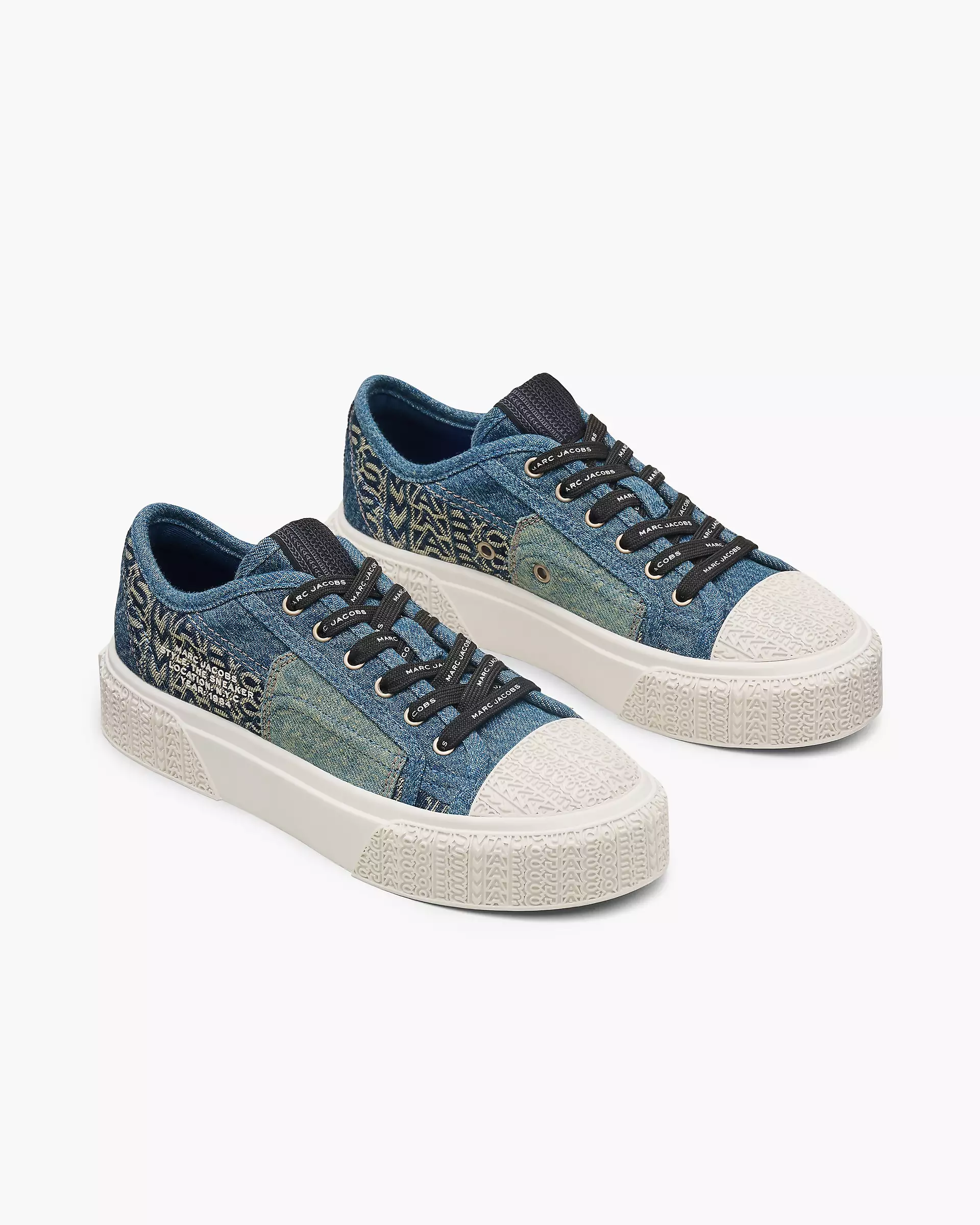 The Deconstructed  Denim Sneaker