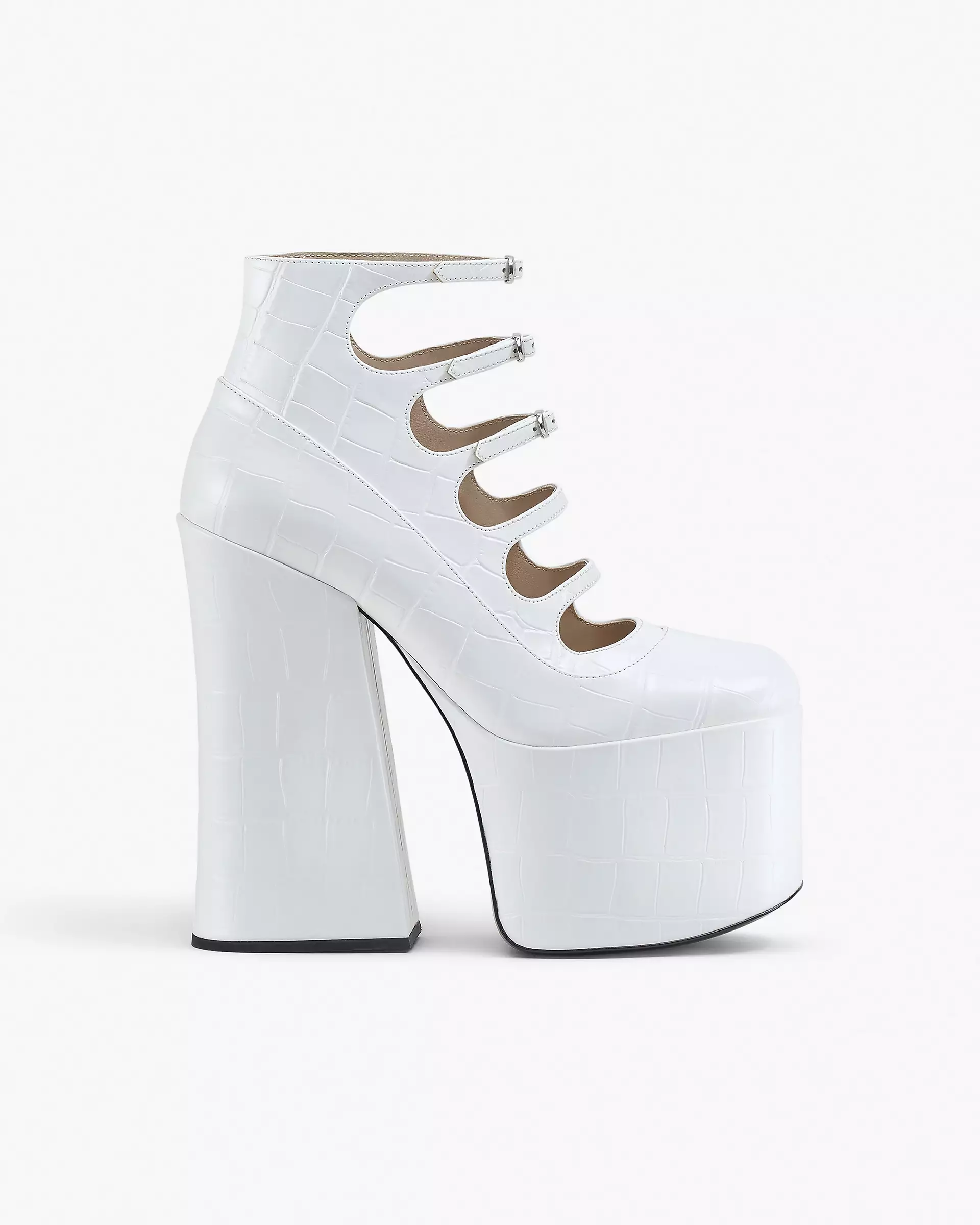 The Croc  Embossed Kiki Ankle Boot